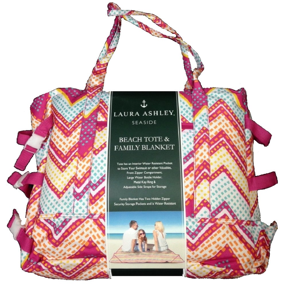 laura ashley beach bag