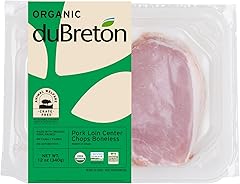 Dubreton Organic Boneless Pork Loin Chops, 12 Oz