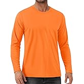EKLENTSON Men's UPF 80+ Sun Protection Shirts Long Sleeve Rash Gurad Quick Dry Swim Shirt Lightweight