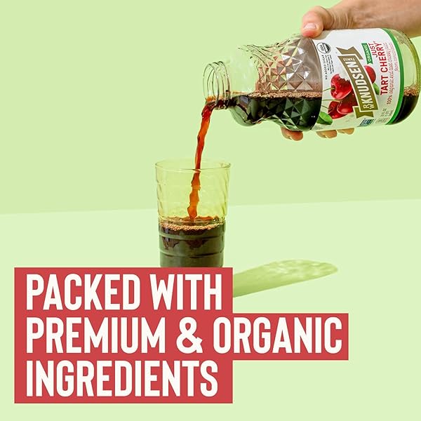 R.W. KNUDSEN FAMILY ORGANIC JUST TART CHERRY JUICE, 32 OUNCES