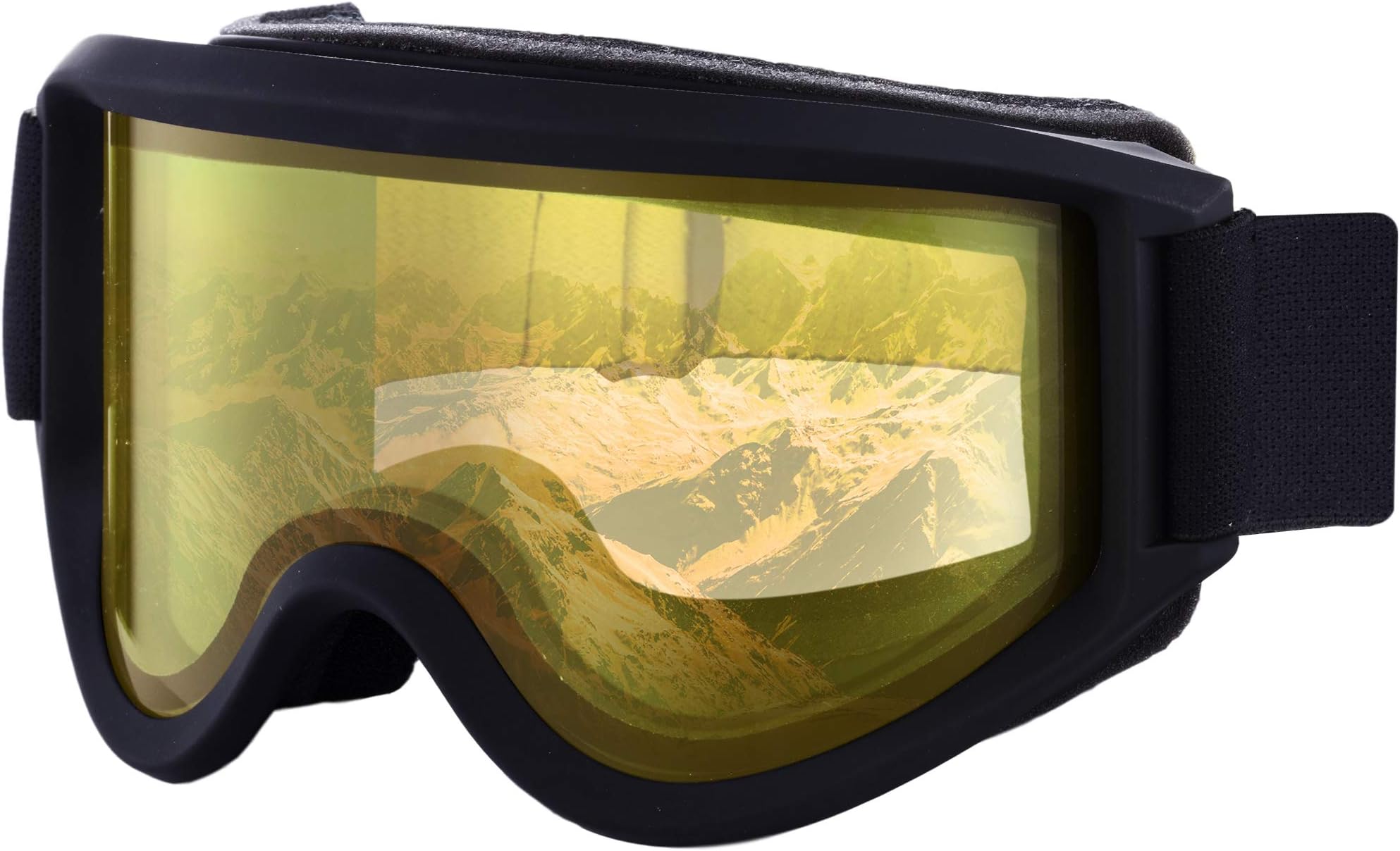 Ski & Snowboard Goggles - OTG Snow Glasses for Skiing, Snowboarding & Outdoor Winter Sports - Fits Men, Women & Youth