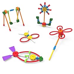 TINKERTOY - Retro Building Tin - 100 Parts