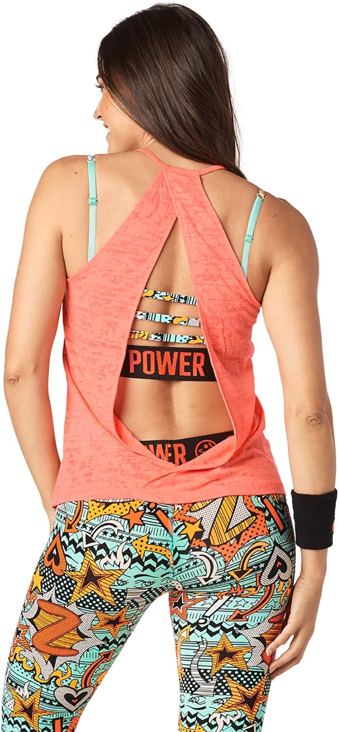 Zumba Hero Open Back Depósito para Mujer Amazon.es Ropa y accesorios