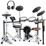 Fesley Electric Drum Set with Independent Hi-Hat