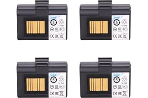 Sicimly 3400mAh ZQ520 ZQ620 Printer Battery Replacement,Compatible with Printer ZQ520 ZQ521 ZQ620 QLN320 QLN220 QLn220HC ZR628 ZR638 ZR658 ZR668 ZQ610 ZQ500 ZQ510 QLn320HC 25.16Wh/7.4V Li-ion(4PCS)
