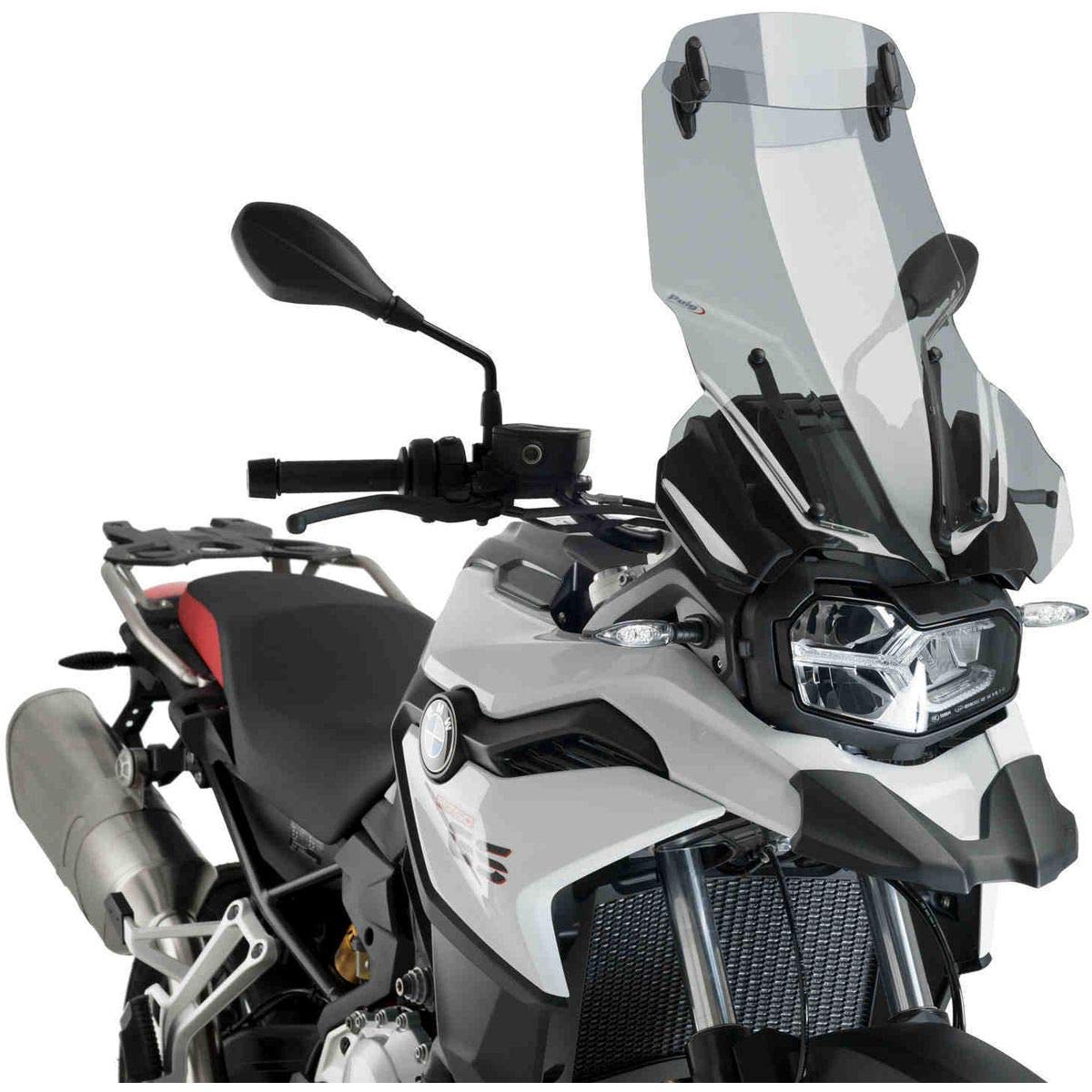 Puig 9771H Touring Screen with Visor Smoke