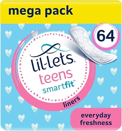 Lil-Lets Teens Liners X64 Petite & Slim Pantyliners Unscented