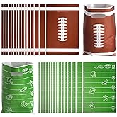 libala 30Pcs Football Goodie Bags, 6.7 * 9.8 inch Football gift bags, Favors Rugby Sports Theme Treat Bags Party Bags Decorations for Game Day Sports Events Birthday Party