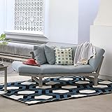 Amazon Com Studio Outdoor Converting Patio Furniture Sofa Couch And Love Seat Folding Lounge Chair Brown With Green Cushions Garden Outdoor