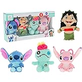 Kids Preferred Disney Baby Lilo & Stitch 4 Piece Cuteeze Gift Set Plush Collector Set of Stuffed Animals