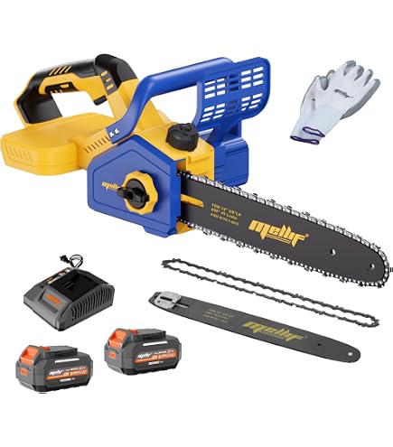 8 Inch Electric Chainsaw Brushless Mini Chainsaw 8 & 6 Inch - Cordless ...