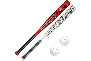 Ortiz34 Bat & Ball Set - Graffiti Plastic Bat & Ball Homerun Set- David Ortiz Backyard Baseball Set for Youth, Kids, Teenagers, Adults