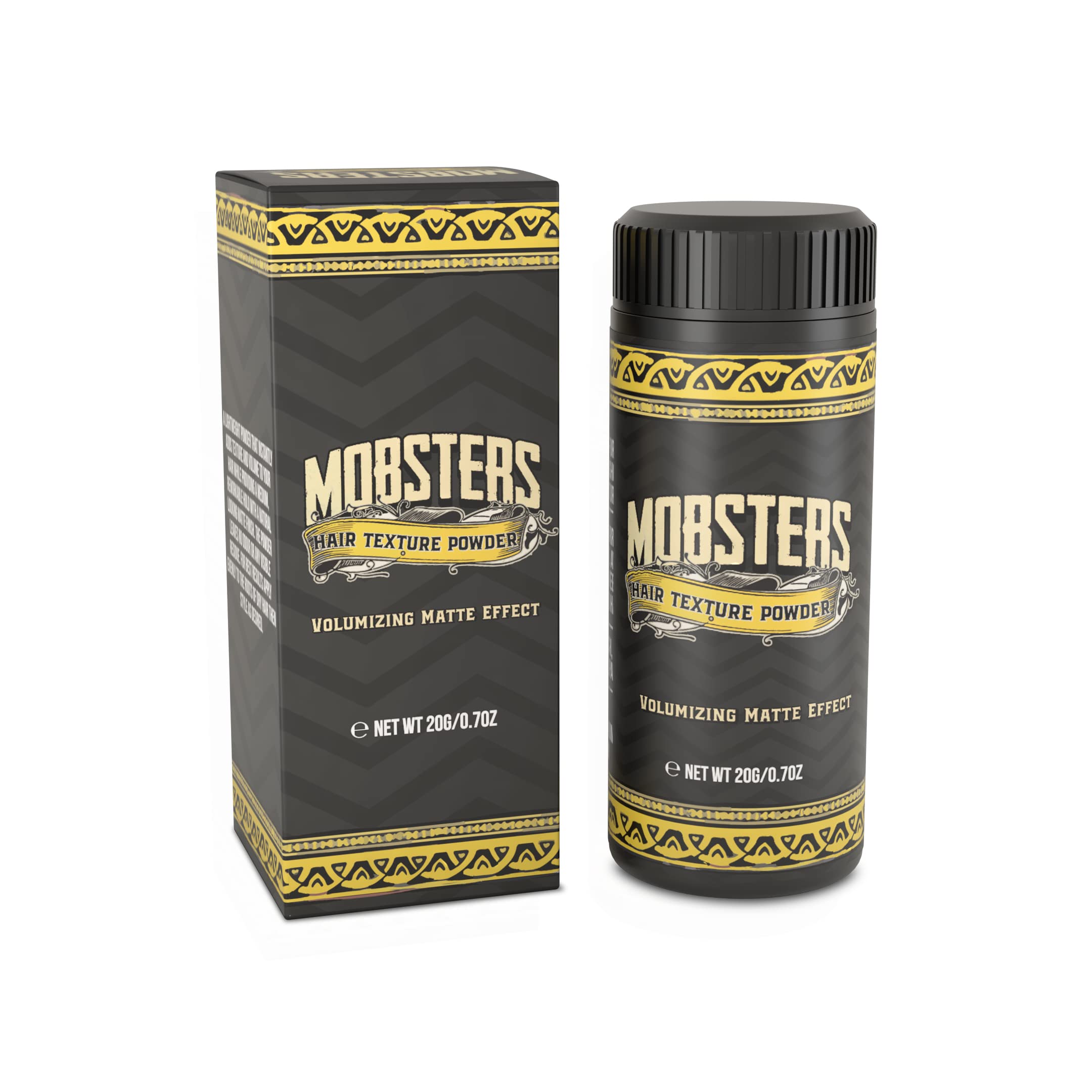 Mobsters Emporium Hair Texture Powder- Suitable for All Hair Types- Instant Hair Volume- Matte Finish- Styling Powder- Hair Powder Men - Hair Styling Powder Men