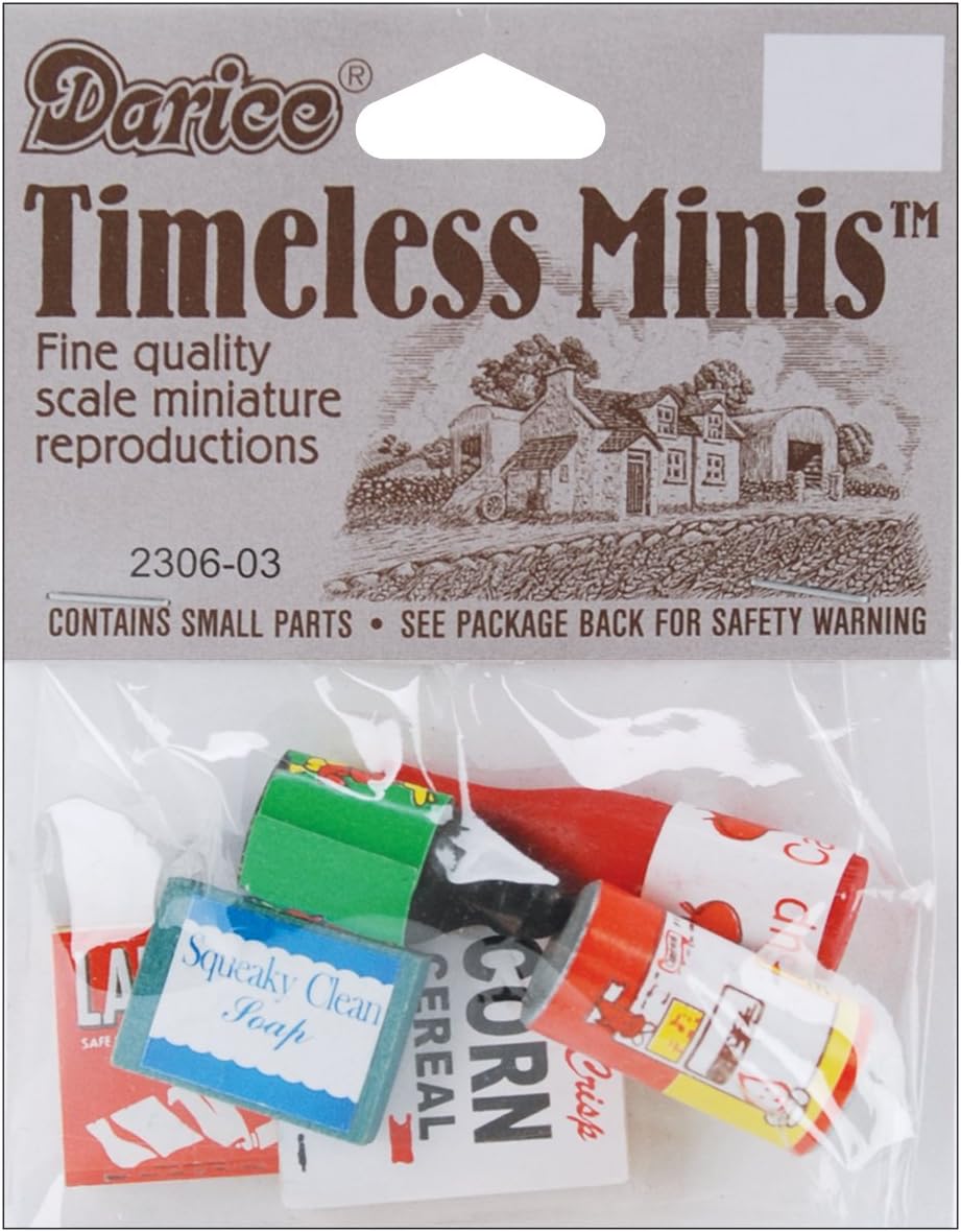 Darice Timeless Miniatures: Groceries