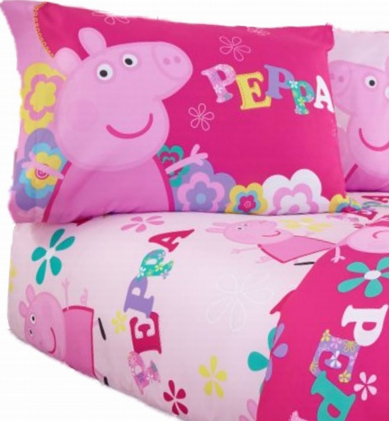Buy Peppa Pig Twin Sheet Set Online At Low Prices In India Amazon In