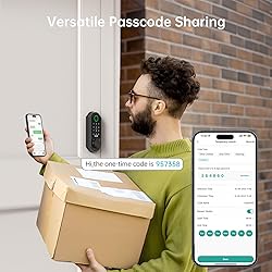 Smart Front Lock Set Fingerprint: Hornbill WiFi