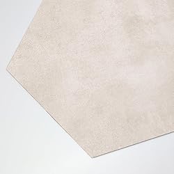 Alwayspon 12Pcs Hexagon LVT Flooring Peel and Stick