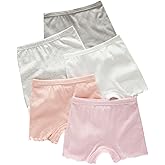 KikizYe Little Girls Boyshort Panties Big Kids Soft Cotton Underwear