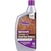 Rejuvenate Professional Wood Floor Restorer 32 Oz, Gloss Finish | 1-Coat Application Fills Scratches, Shines &amp; Protects Hardwood Floors, Leaves A Glossy Finish, Safe For Pets &amp; Kids