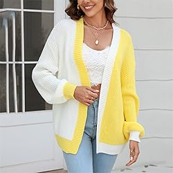 ADJHDFH Fall Sweaters For Women 2023 Knit Cardigan