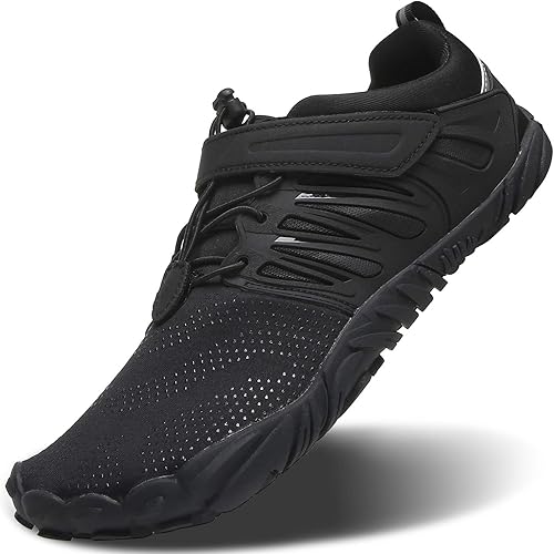Amazon Com Evglow Men S Wide Minimalist Trail Running Shoes