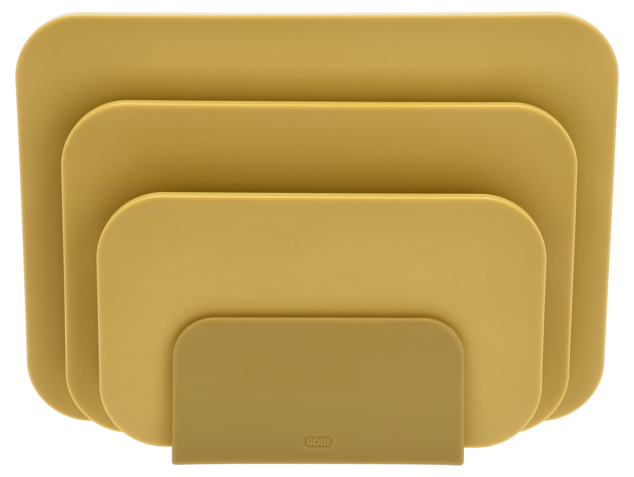 Rosti 27822 Planche à découper Pour Cuisine Rectangulaire Jaune