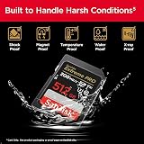 SanDisk Extreme Pro SDXC 512GB Memory Card UHS-I U3 V30 200MB/s 4K view 5