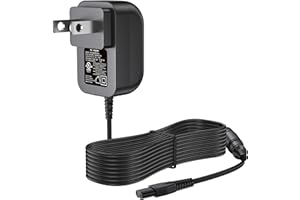 DONYOIE 5V Charger for Skull Shaver Power Cord Compatible with Pitbull Gold/Silver Pro Rechargeable Clipper AC Adapter for Butterfly Kiss Cordless Trimmer DC Adaptor Supply