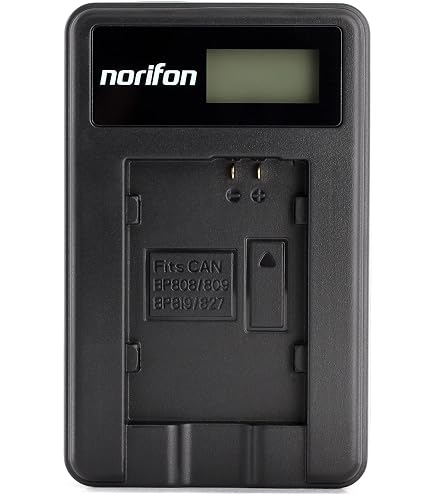 Camera Legria Vhbw - Chargeur USB Pour Batterie Canon Legria - Compatible FS305, FS306, HG20, Etc. Pile Face Canon