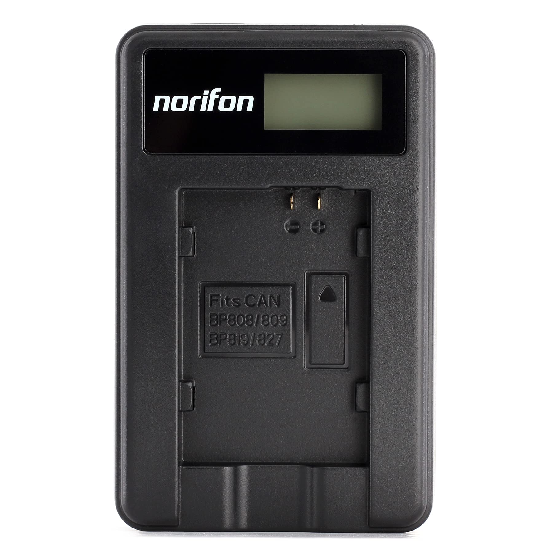 Norifon BP-808 LCD USB Charger for Canon FS100, FS200, FS300, LEGRIA HF G10, LEGRIA HF G25 Camera and More