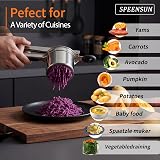 SPEENSUN Potato Ricer with 3 Discs Stainless Steel Heavy Duty Masher view 6