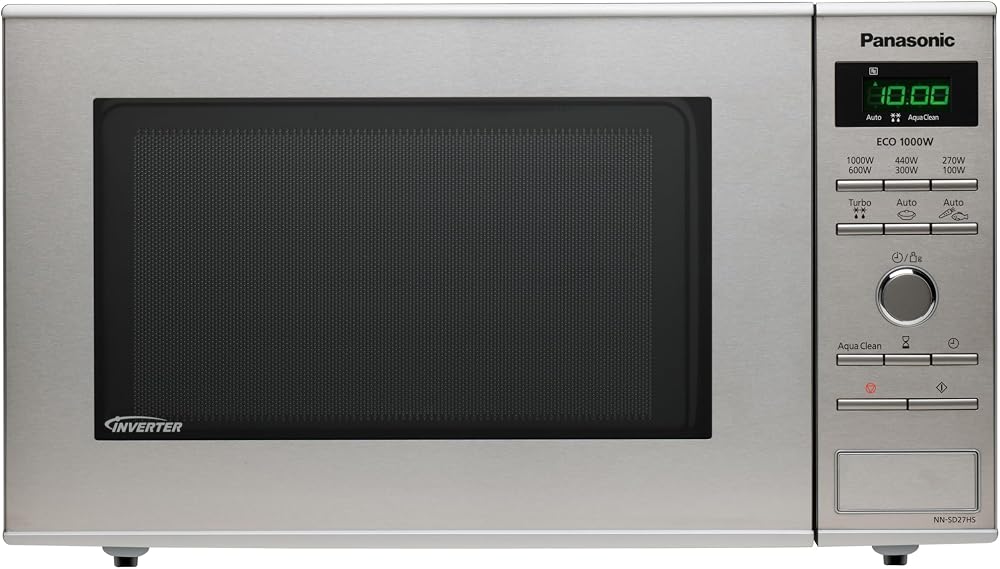 Panasonic NN-SD27HSBPQ Inverter Microwave 23L 1000W Stainless Steel