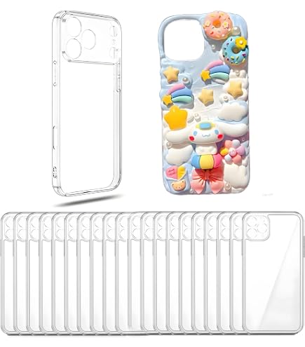 Amazon.com: stino DIY Phone Junk Case for iPhone, 10 Pack Clear
