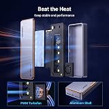 UGREEN 40Gbps M.2 NVMe Enclosure with Cooling Fan USB4 TB4 Aluminum view 3