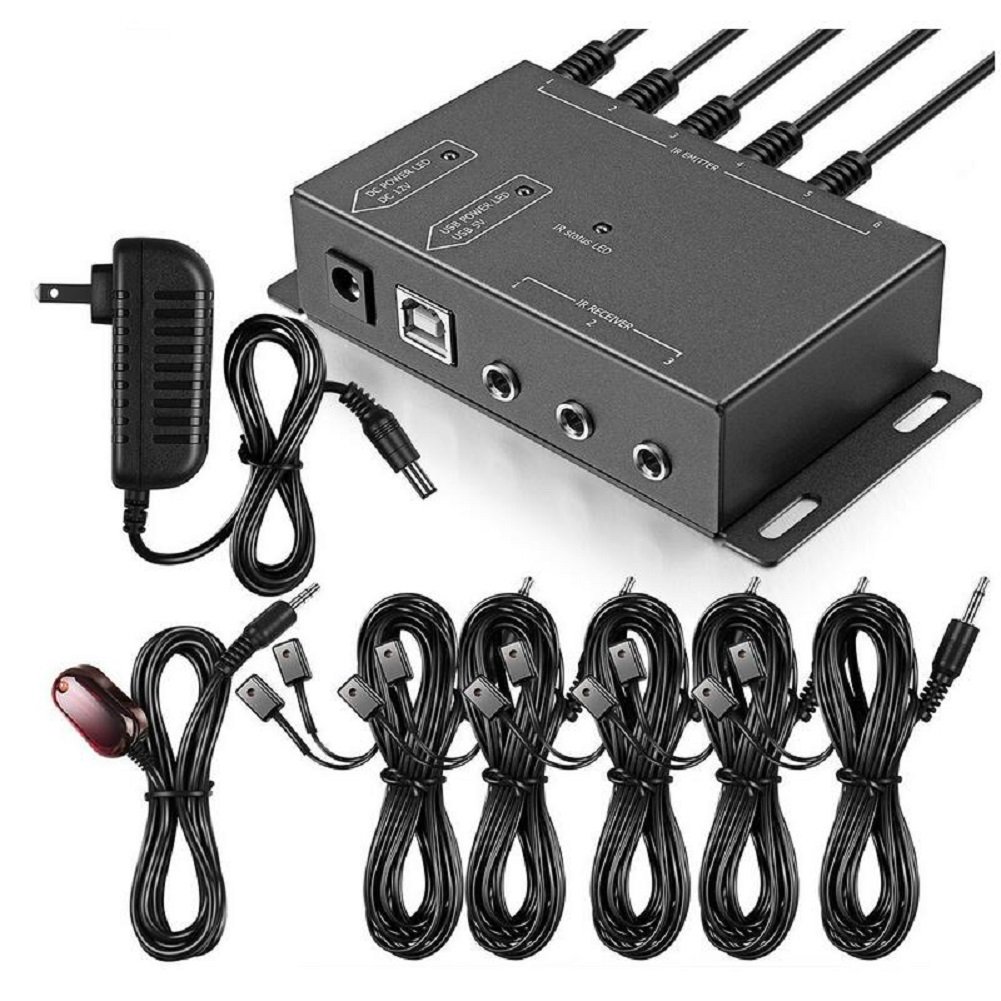 Buy IR Repeater System Hidden IR Transmitter Receiver Kit One Drag Ten