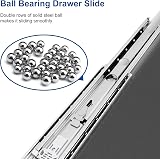 VADANIA 500mm Ultra Heavy Duty Drawer Runners with Lock Pair view 7
