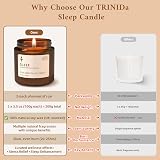 TRINIDa Lavender Sleep Candles Gift Set for Relaxation Anxiety Relief view 6