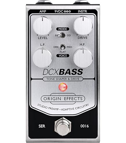 Amazon.com: Origin Effects DCX Boost Tone Shaper & Drive Pedal