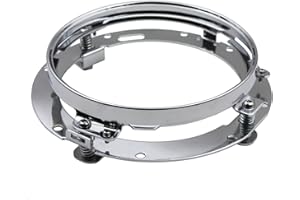 BeltandRoad Harley-Davidson Street Glide Headlight Bracket - 7 Inch Round Mounting Bracket for H D Street Glide Road King Headlight Mount