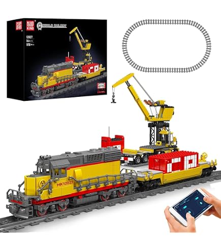 Amazon.com: Mould King 12027 Train Building Set, SD40-2 Diesel