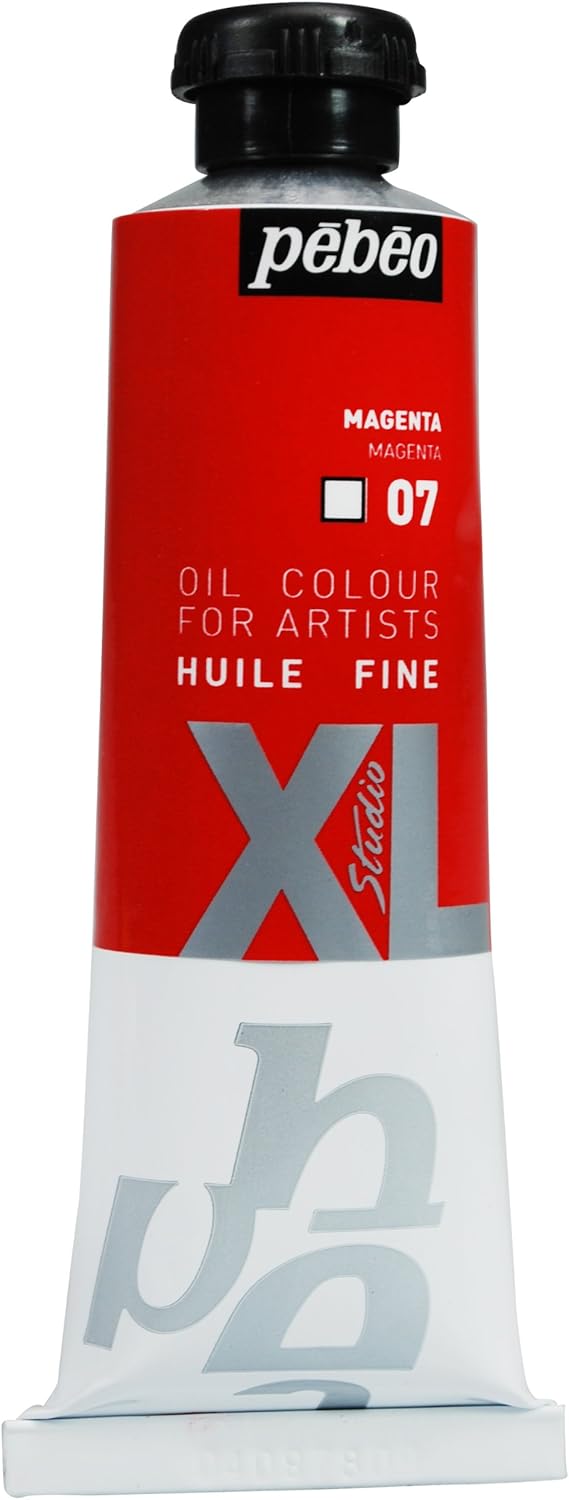 Pébéo - Fine Oil XL 37 ML - Magenta Oil Paint - Pebeo Oil Paint - Magenta 37 ml, 37 ml (Pack of 1)
