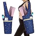 KYKU Yoga Mat Bags for Women Yoga Mat Carrier Tote, Holds More Yoga Accessories, Fits Most Size Mats