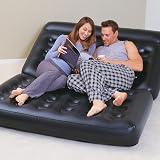 Bestway Pavillo 75054-17 5-in-1 Double Air Bed Couch Black 188 x 152 cm view 5