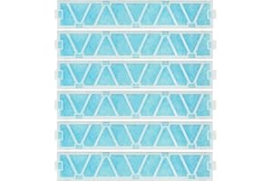 HOMFILBIT MAC-408FT-E Replacement Filter for Mitsubishi Mr. Slim heat pump and air conditioning split systems (Pack of 6)