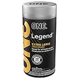 ONE Condoms Legend XL | Extra Large Latex Condoms
