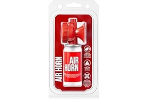 Saillong 1.4oz Boat Air Horn for Safety, Loud Marine Air Horns Can, Mini Small Blow Fog Bear Horn, Emergency Use for Sporting Events, Boat, Animal Alarm