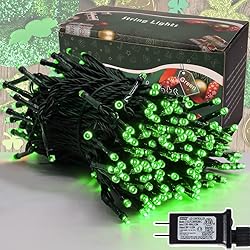 300 LED St Patricks Day Lights, 98.5FT Christmas