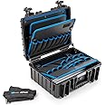 Jet 5000 Outdoor Tool Case with Pocket Tool Boards, Black