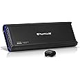 Planet Audio MB2200.5D 5 Channel Car Amplifier - 2200 High Output, 2-8 Ohm Stable, Low/High Level Inputs, Low/High Pass Crossover, Bass for Subwoofer