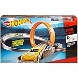 Hot Wheels Track Builder Super 6-in-1 Race Track Set Package/Color May Vary